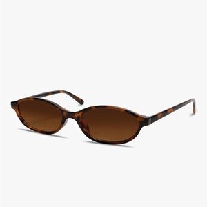 GUVIVI Retro Oval Sunglasses Tortoise Shell
